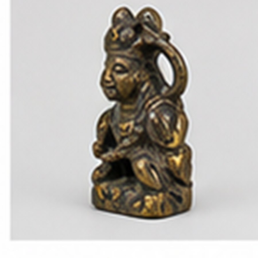 传世铜水盂 · 包浆自然